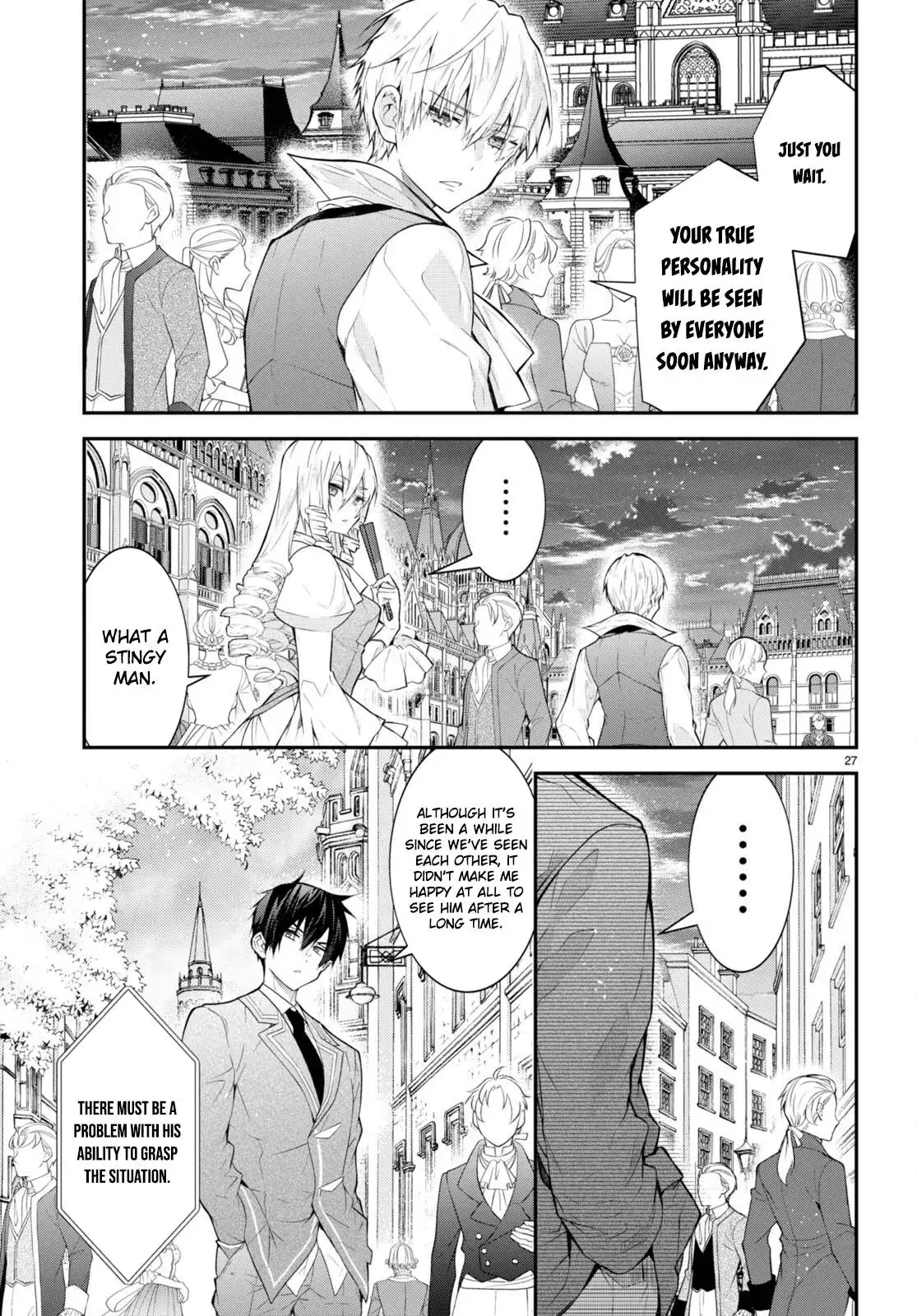 Otome Game Sekai wa Mob ni Kibishii Sekai Desu Chapter 45 27